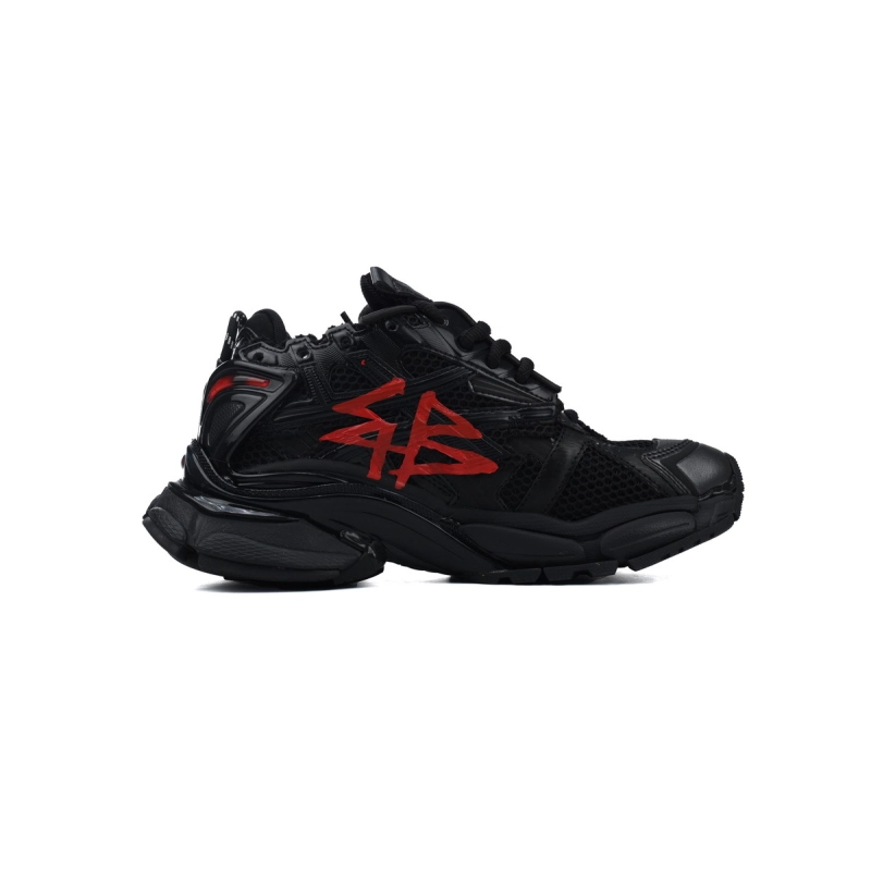 Balenciaga Runner Graffiti Black Red Sneaker