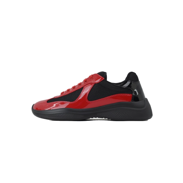 Prada America's Cup Patent Black Red