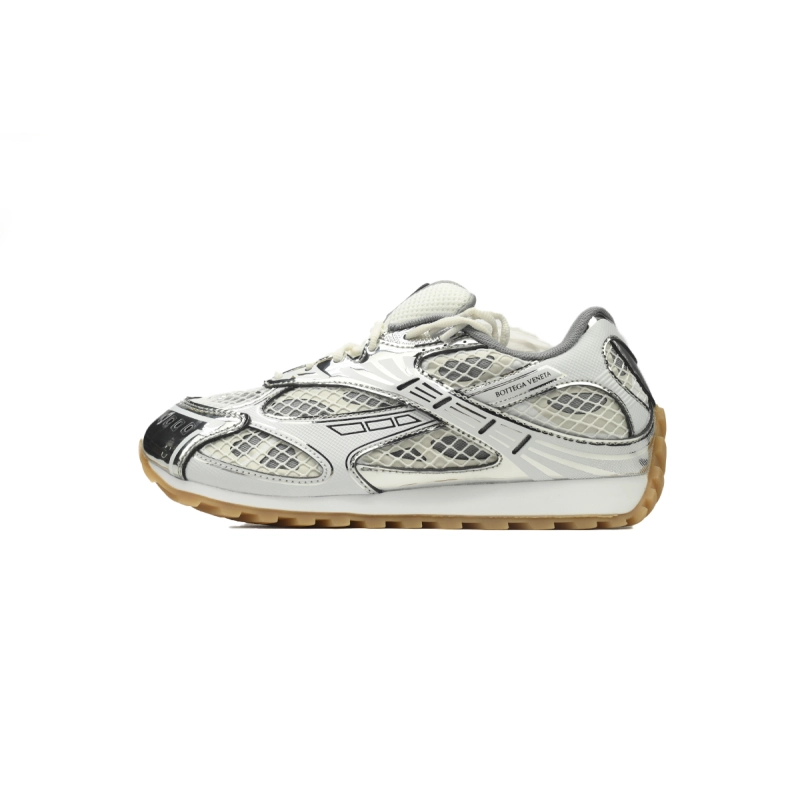 Bottega Veneta Orbit Silver White Sneaker